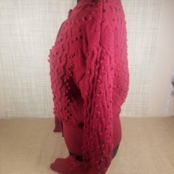 JG Hook Wool Cardigan Sweater Size L - Picture 3 of 7
